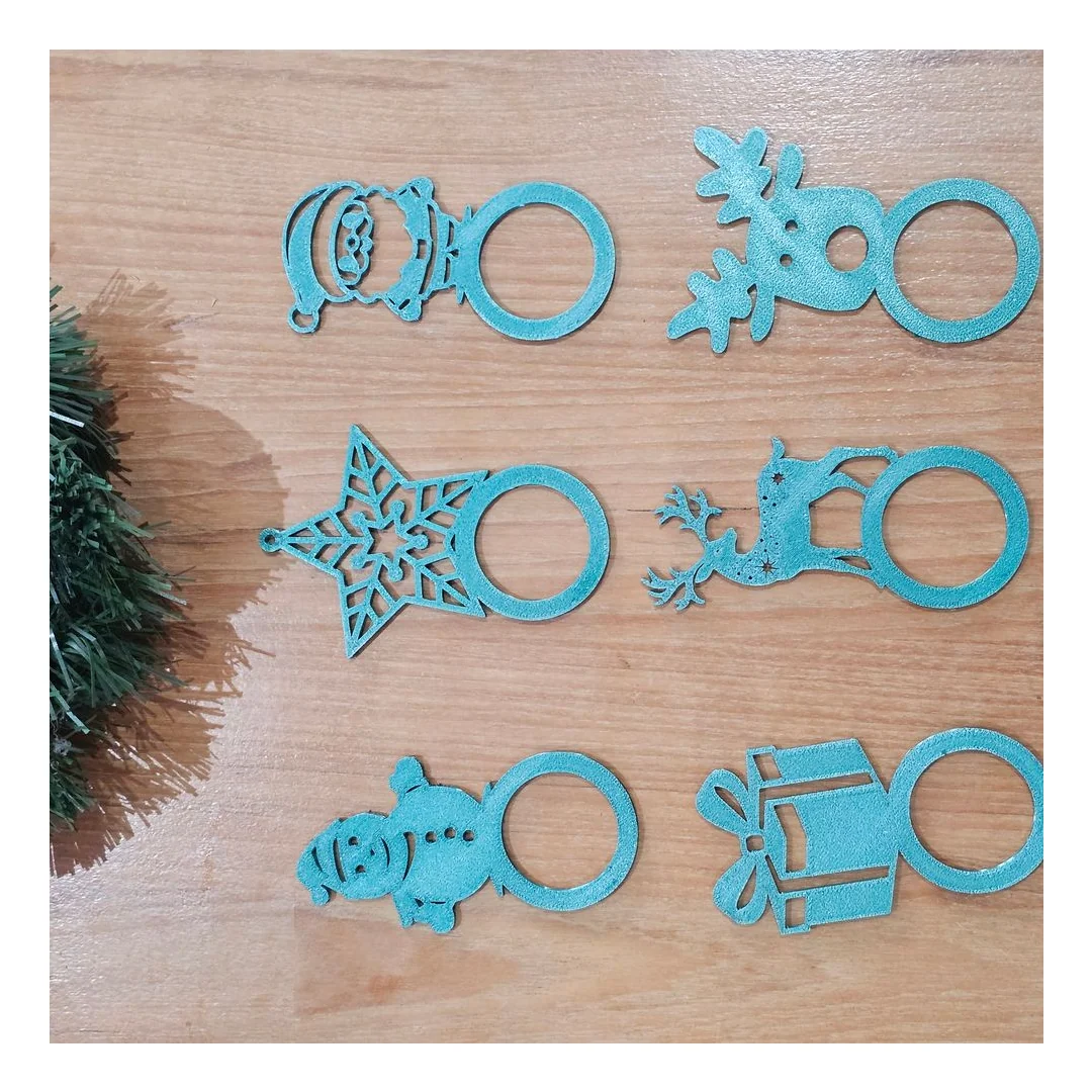 Anéis de Guardanapo de Natal